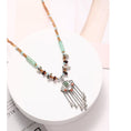 Load image into Gallery viewer, [ZHONGSEN Series] ★China style necklace★ Accessory fringe ethnic style birthday gift for girlfriend
