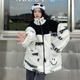 Load image into Gallery viewer, [Style Series] ★Outer★ 2color Jacket Unisex Men's Black White Black White Thick Warm
