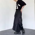 Load image into Gallery viewer, [Illustrated series]★China style trousers★ Gaucho pants Designed Unisex Men's Black Cool
