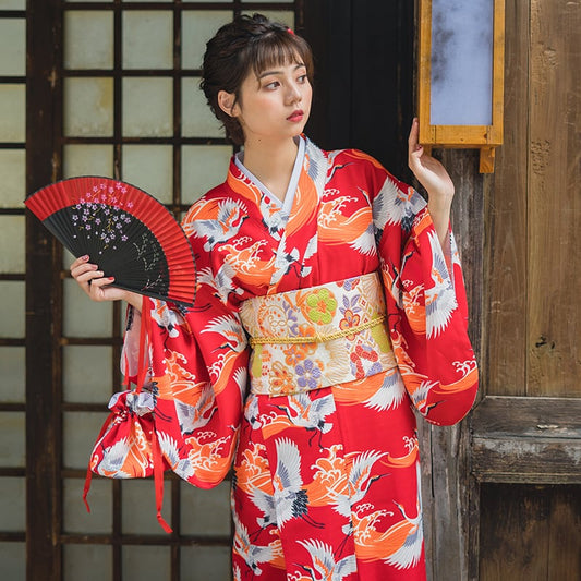 [Moonlight series] ★Yukata★ Yukata only Yukata Fireworks festival Festival Women Japanese style Date Improves temperament Red Red Cute