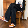 Load image into Gallery viewer, [Vesibo Series]★Denim Pants★ 2color Bottoms Unisex Men's Trousers Black Blue Black Blue
