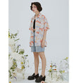 Load image into Gallery viewer, [Yangji Great Dream Series]★China style shirt★ Tops Goldfish print short sleeve shirt Cute cool summer clothes
