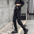 Load image into Gallery viewer, [MEITAO Series] ★Casual Pants★ Bottoms Black Autumn clothes Easy to match, slimming, stylish
