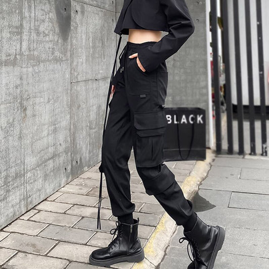 [MEITAO Series] ★Casual Pants★ Bottoms Black Autumn clothes Easy to match, slimming, stylish