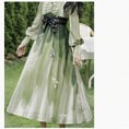 Load image into Gallery viewer, [Treasure Island Series]★Chinese style dress★ Hanfu dress Gradation Green Green SML
