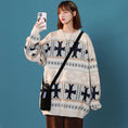 Load image into Gallery viewer, [Ushiomiomi Series] ★Sweater★ 2color knit tops Unisex Men's Large size Ethnic style Unique
