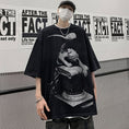 Gallery viewerに画像を読み込む, 【KCSJシリーズ】★半袖Tシャツ★ レトロ風 5color トップス Tシャツ 男女兼用 メンズ 大きいサイズ  グラデーション
