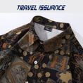 Load image into Gallery viewer, [TRAVEL ISSUANCE Series]★Retro Shirt★ Print Ethnic Style Short Sleeve Tops Unisex ML XL 2XL
