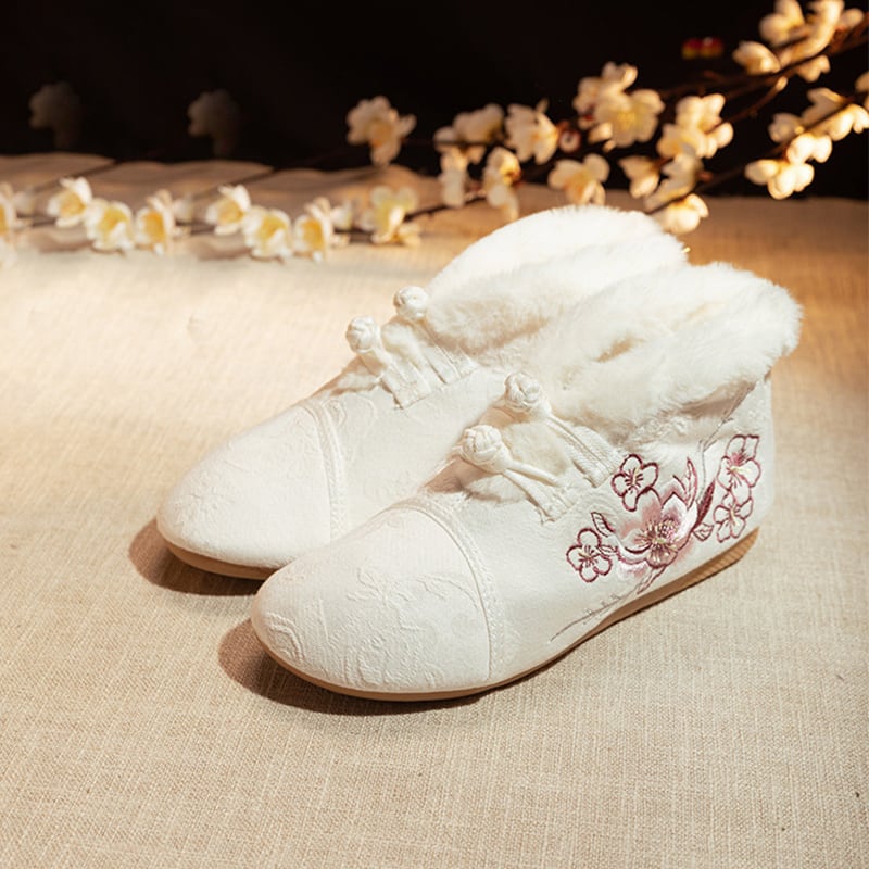 [Kumobatanosari series] ★Embroidered shoes★ Chinese shoes 11 types available to choose from Floral pattern Size 35-40 Cute autumn/winter shoes