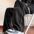 Load image into Gallery viewer, [Tiaota Series] ★Casual Pants★ 2color Bottoms Pants Unisex Men's Thick Warm Black Gray
