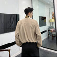 Load image into Gallery viewer, [WENYI Series]★Shirt★ Tops 2color Light Brown White Unisex Cool Men's Retro
