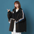 Load image into Gallery viewer, [GEBOXUAN series] ★Jacket★ 3color outerwear unisex men's vertical striped sports style casual
