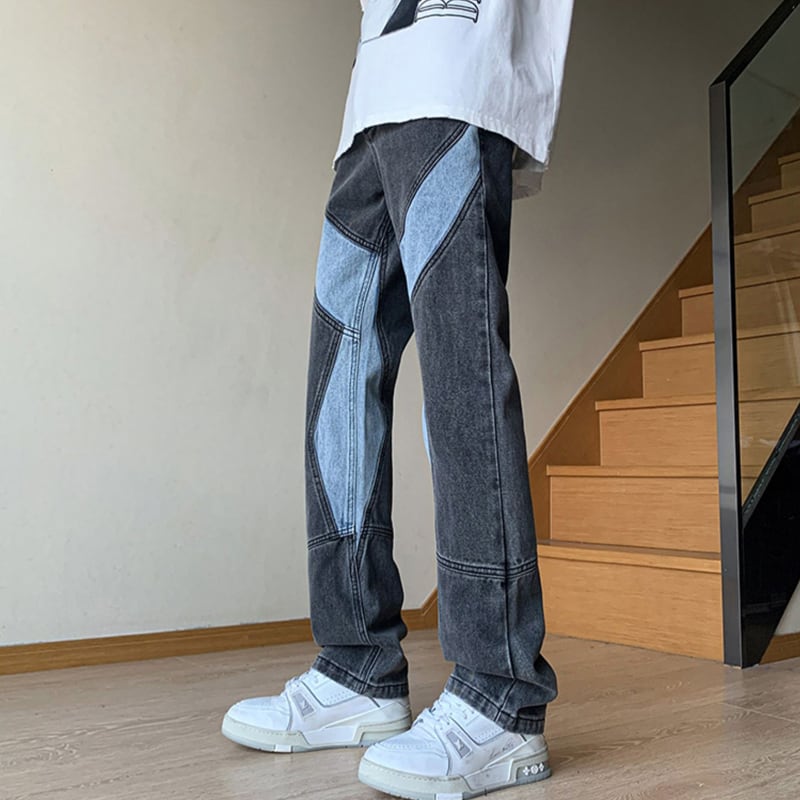 [JIETENA Series]★Trousers★Casual Pants 3color Unisex Men's Denim Pants Slimming and Unique