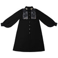 Load image into Gallery viewer, [Old Monster --- Rabbit Series] ★China style shirt★ Long shirt embroidery rabbit rabbit black black
