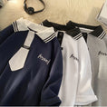 Load image into Gallery viewer, [Fujiiman Series]★Polo shirt★ 3color tops Unisex Men's Navy White Gray ML XL 2XL
