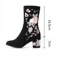 Load image into Gallery viewer, [Tenshi Series]★China boots★ Ethnic style Size 34-40 Embroidered Chinese clothes Chinese dress Autumn/Winter Good temperament
