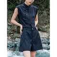 Load image into Gallery viewer, [Daiseiryusu Series] ★Shorts★ Shorts Bottoms Simple Black Easy to match with high look
