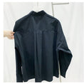 Load image into Gallery viewer, [SHUAIBEN Series]★Shirt★ Tops Unisex Men's Simple High Neck Plain Black White
