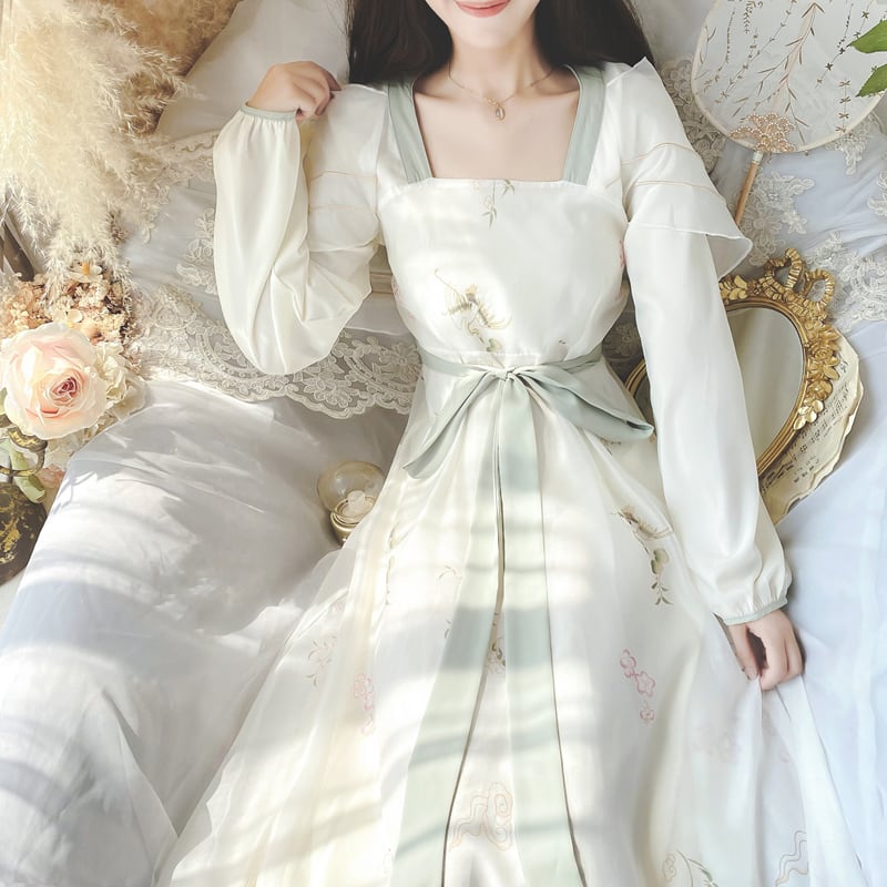 [LAOPAO Princess Series] ★Chinese style dress★ Hanfu dress Chiffon Photography Cute Retro S M L XL