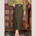 Load image into Gallery viewer, [Misslin Fashion Series]★Setup Single Order★ Shirt or Skirt Casual Retro Green Green
