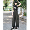 Load image into Gallery viewer, [Kokaisha --- Return Series] ★China style tops★ Tank top 2color mini length black black sexy
