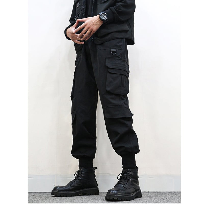 [CHENSHU Series] ★Casual Pants★ Bottoms Trousers Men's Easy to Match Black SML XL 2XL