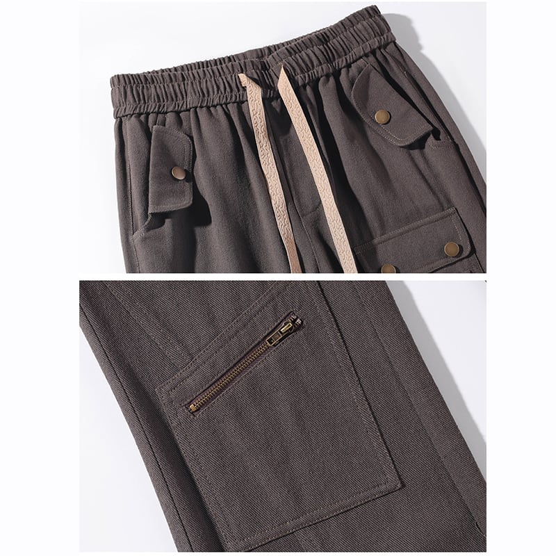 [BIGEMAN Series] ★Casual Pants★ 2color Bottoms Trousers Unisex Men's Stylish Unique Large Size