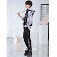 Load image into Gallery viewer, [Kyoto Series]★China style pants★ Embroidered black black unisex casual pants SML XL 2XL
