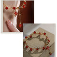 Load image into Gallery viewer, [Random Series]★China Style Bracelet★ Bracelet Ladies Accessories Maple Present Red Red
