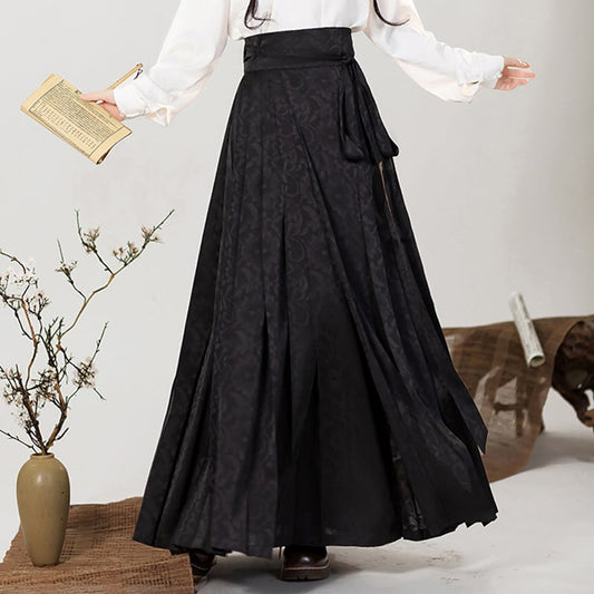 [Qingshui Kei --- Rika Chai Series] ★Maki skirt★ Chinese style skirt, Hanfu skirt, slimming and easy to match