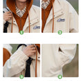 Load image into Gallery viewer, [CHAOMEICHEN Series] ★Jacket★ 3color Tops Color scheme Unisex Men's Large size Spring/Autumn clothes Black Beige Brown
