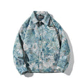 Load image into Gallery viewer, [Houkien Series] ★Floral pattern jacket★ 2color oil painting style outerwear unisex men's fashion stylish ML XL 2XL
