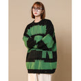 Load image into Gallery viewer, [Fujiiman Series]★Sweater★ 3color Tops Unisex Men's Large Size Black Blue Green
