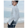 Load image into Gallery viewer, [Daiseiryusu Series] ★China style shirt★ 2color tops irregular wear thin white green white green
