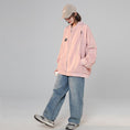 Load image into Gallery viewer, [Fujiiman Series]★Jacket★ 2color Outerwear Unisex Men's Fashion Pink Black ML XL 2XL
