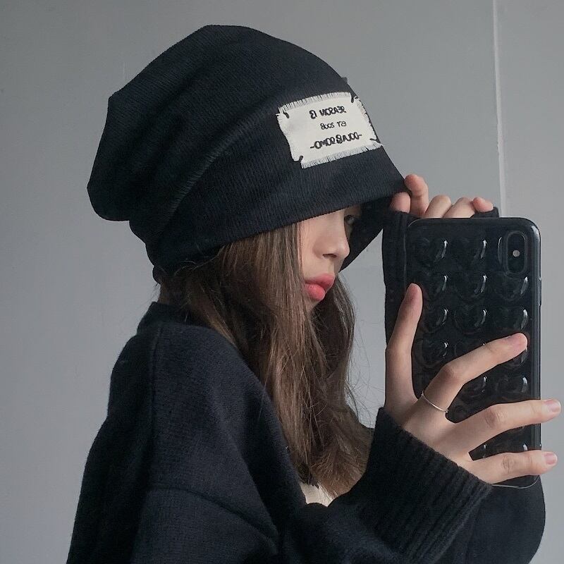 [Miyakoya Series] ★Hat★ Cap Great for making your face look smaller! Accessories Unisex Stylish Trendy Black Fashion