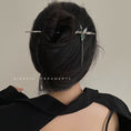 Load image into Gallery viewer, [Erin Handmade Series] ★Chinese style hair ornament★ 1 hairpin, ladies accessories, silver, bamboo, simple, easy to match
