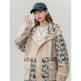 Load image into Gallery viewer, [SENSU Series]★Jacket★ Outerwear 3color Oil Painting Style Floral Pattern Unisex Men's Large Size Switchable
