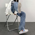 Load image into Gallery viewer, [MGJM Series]★Denim Pants★ Bottoms Unisex Men's Trousers Blue Blue Print Easy to Match
