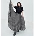 Load image into Gallery viewer, [YIDAO Series]★Skirt★ 3color Bottoms Green Gray Black Long Skirt Improves Temperament
