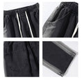 Load image into Gallery viewer, [BIGEMAN Series]★Denim pants★ 2color bottoms pants men's large size switching blue black
