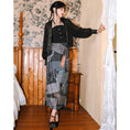 Load image into Gallery viewer, [Kokaisha---Kiritoki Series] ★China style outerwear★ 2color happi coat original chiffon black green SML
