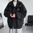 Load image into Gallery viewer, [YOULIN Series]★Jacket★ 3color Unisex Men's Large Size Casual with Hat Black White Green
