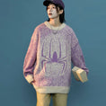 Load image into Gallery viewer, [GEBOXUAN Series]★Sweater★ 2color Tops Unisex Men's Black Purple Black Purple ML XL 2XL
