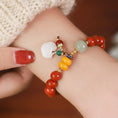 Load image into Gallery viewer, [FENGXIAOMA Series]★Bangle★ Bracelet Women's Accessories Ethnic Style Present Red Red
