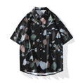 Load image into Gallery viewer, [Fujiiman Series] ★Tops★ Shirt 2color Unisex Men's Large Size Black White Cute Aloha Shirt
