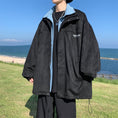 Load image into Gallery viewer, [MANYSTON Series]★Jacket★ Outerwear 2color Faux Layered Unisex Men's White Black Casual
