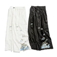 Load image into Gallery viewer, [JUNYI Series] ★Chinese-style pants★ 2 colors Gaucho pants, unisex, men's, black, white, large size
