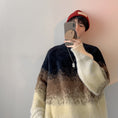 Load image into Gallery viewer, [PPG Series]★Sweater★ 2color Tops Unisex Men's Gradient Blue Brown
