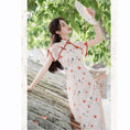 Load image into Gallery viewer, [Nan Kemu Series]★China style dress★ Crane dress Coming of age ceremony Girls' night out Date Floral pattern Short sleeve dress Summer clothes
